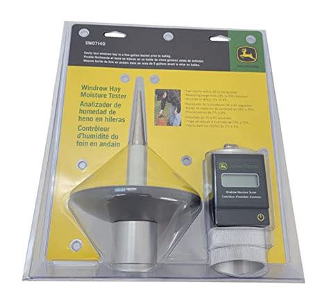 custom hay windrow moisture meter|john deere windrow moisture tester.